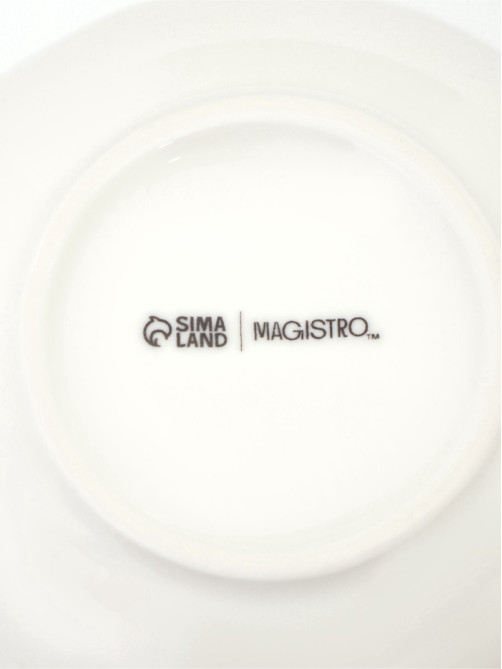 Сахарница Magistro «Бланш», 540 мл, фарфор, белая
