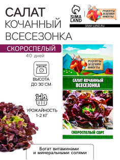Семена Салат кочанный 