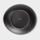 Салатник Magistro Black style, 1.7 л, фарфор, чёрный