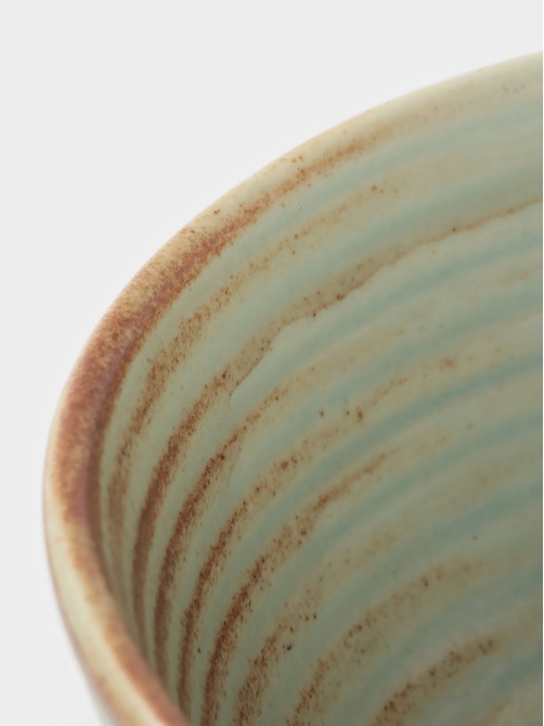 Салатник Magistro Sand Ripples, d=12.5 см, 400 мл, фарфор, голубой