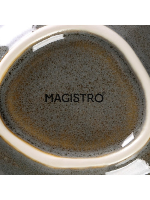Набор салатников фарфоровых Magistro Fog, 2 предмета: 340 мл, серый