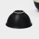 Салатники Magistro Matt black, 250 мл, 11.5×5.6 см, набор 2 шт., фарфор, чёрные, белые