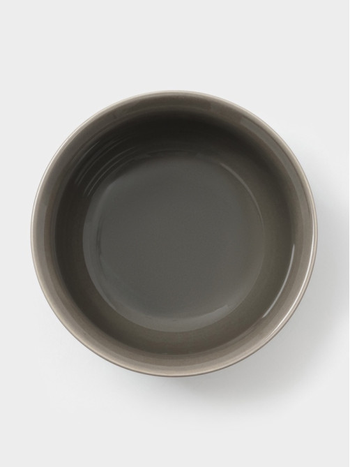 Салатник WY Floral Laceware, 700 мл, d=15 см, фарфор, серая