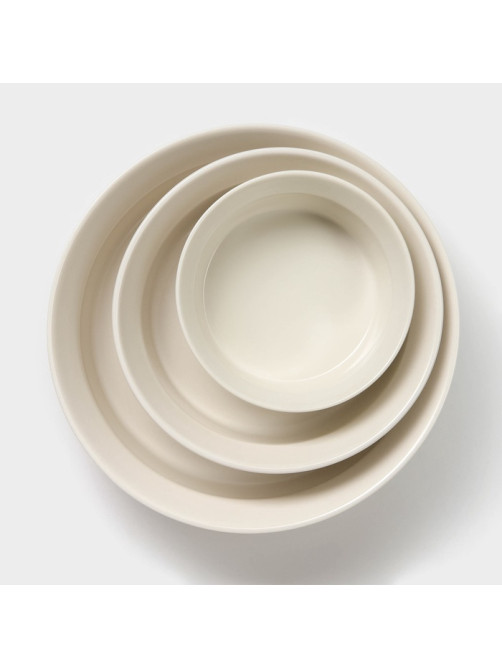 Салатники Magistro Whitewarm, 380/700/1.2 л, d=12/16/20.5 см, набор 3 шт., фарфор, белые