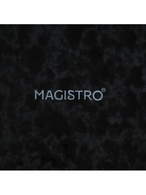 Салатник Magistro «Ночной дождь», 1.6 л, d=24.5 см, фарфор, чёрный