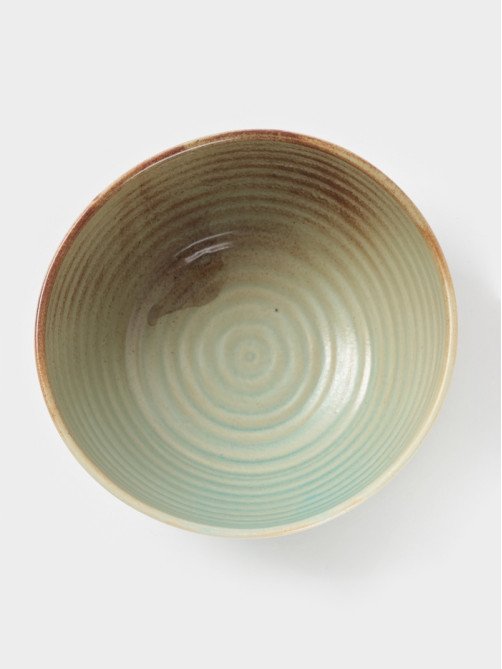 Салатник Magistro Sand Ripples, d=16 см, 850 мл, фарфор, голубой