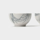 Салатники Magistro Real Marble, 380 мл, 11.6×6.5 см, набор 2 шт., фарфор, белые