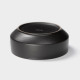 Салатник Magistro Black style, d=15 см, фарфор, чёрный