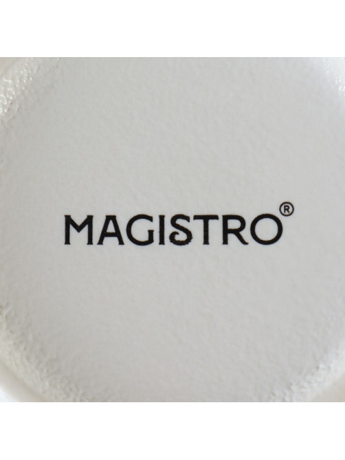 Салатники Magistro Lofty, набор 2 шт.: 600 мл, d=14 см, фарфор, белые