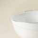 Салатники SL Home «Каскарон», 900 мл, d=16 см, набор 2 шт., костяной фарфор, белые