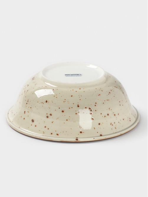 Салатник Magistro Mediterana, 580 мл, d=16.3 см, фарфор, бежевый
