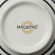 Салатники Magistro Hypnose, 650 мл, 14.7×7 см, набор 2 шт., фарфор, белые