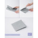 Салфетки для уборки Future Alp Multilayer, 2 шт., микрофибра, ПВА, 30×30 см, серые