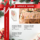 Набор салфеток сервировочных «Этель» Spruce mood, 40×40 см - 4 шт., 100% хлопок, саржа 190 г/м²