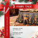 Набор салфеток сервировочных «Этель» Fairy tale, 40×40 см - 4 шт., чёрные
