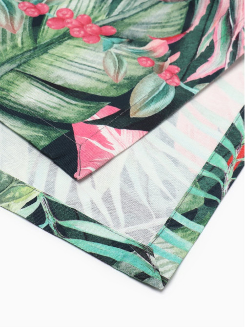 Салфетка «Этель» Tropical parrots, 46×46 см, 100% хлопок, саржа 190 г/м²
