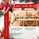 Набор салфеток сервировочных «Этель» New Years treat, 40×40 см - 4 шт., белые