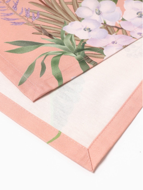 Набор салфеток «Этель» Tropical animals, 40×40 см - 4 шт., 100% хлопок, 190 г/м²