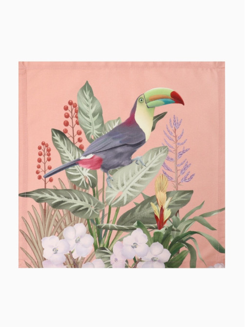 Набор салфеток «Этель» Tropical animals, 40×40 см - 4 шт., 100% хлопок, 190 г/м²