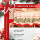 Набор салфеток сервировочных «Этель» Christmas wreath, 40×40 см - 4 шт., 100% хлопок, саржа 190 г/м²