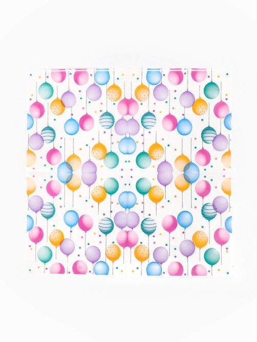 Салфетки бумажные «Happy birthday», 33×33 см, 20 шт.