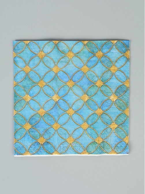 Салфетки бумажные трёхслойные «Витраж», 33×33, 20 шт.