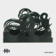 Салфетница Magistro «Змея», 14×4×9 см, зелёная
