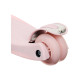 Самокат GRAFFITI Baby, колёса световые PU 120/70 мм, ABEC 7, розовый