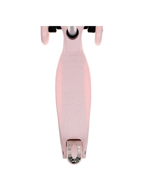 Самокат GRAFFITI Baby, колёса световые PU 120/70 мм, ABEC 7, розовый