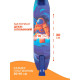 Самокат городской GRAFFITI Comfort 120, складной, колёса PU 120 мм, ABEC 7 Carbon, синий