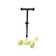Самокат детский GRAFFITI Baby 24, колёса PU 120/100 мм, жёлтый