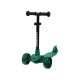 Самокат детский GRAFFITI Baby 24, колёса PU 120/100 мм, зелёный