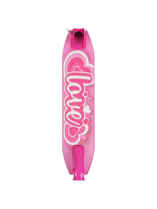Самокат городской GRAFFITI Comfort 120, складной, колёса PU 120 мм, ABEC 7 Carbon, розовый