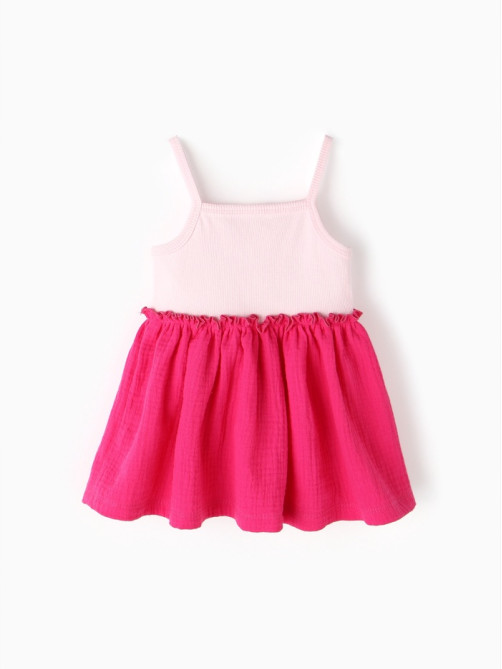 Сарафан для девочки «Крошка Я. Муслин», рост 68-74 см, розовый