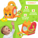 Развивающая игрушка Кубик Крошка Я «Котик», с прорезывателем