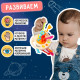Развивающая игрушка «Космонавт-тянучка», от 6 мес.