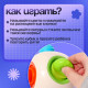 Развивающая игрушка IQ-ZABIAKA «Сенсорный кубик», 1+