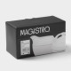 Набор сервировочный Magistro Argos, 2 предмета: молочник 300 мл, сахарница 300 мл, фарфор, белый