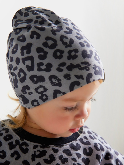 Шапка детская «Крошка Я» Trendy grey, размер 40 (3-6 мес.)