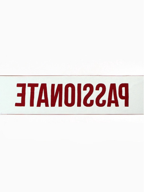 Шарф женский двусторонний MIST, красный, молочный, размер 47×226 см
