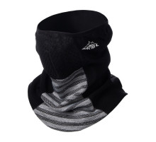 Бафф мужской спортивный с фильтром «Мастер К», для защиты от ветра и пыли, серо-чёрный