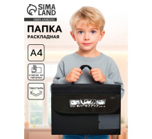 Папка для труда, А4, текстильная, 32.5×24 см «Аниме»