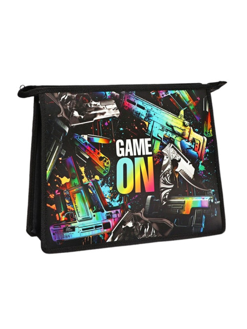 Папка для труда, А4, пластиковая, 23×32.5×5.5 см, Game
