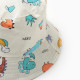 Панама для мальчика KAFTAN «Счастливый динозавр», белая, размер 54 (3-5 лет)
