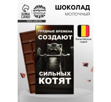 Шоколад молочный «Трудные времена» 27 г