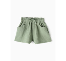Шорты из муслина для девочек KAFTAN, рост 146 см, зелёные