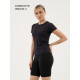 Велосипедки женские Resport, размер 46 (M), чёрные, базовые