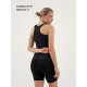Велосипедки женские Resport, размер 48 (L), чёрные, базовые