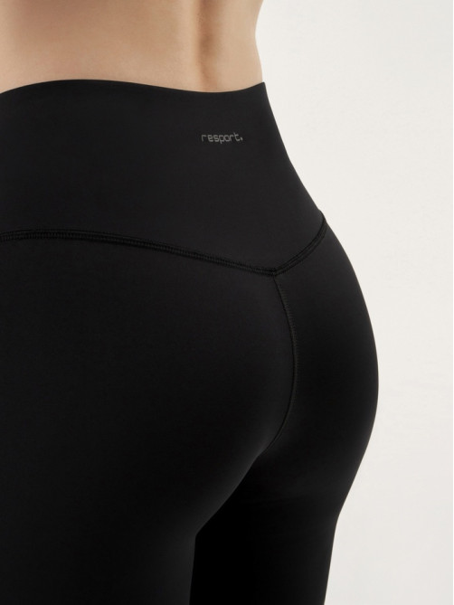 Велосипедки женские Resport, размер 44 (S), чёрные, базовые