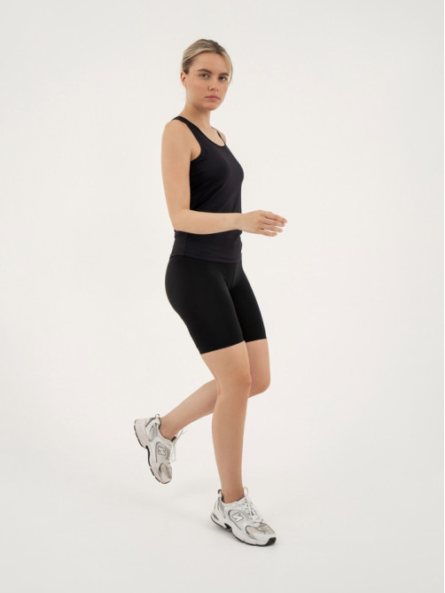 Велосипедки женские Resport, размер 48 (L), чёрные, базовые
